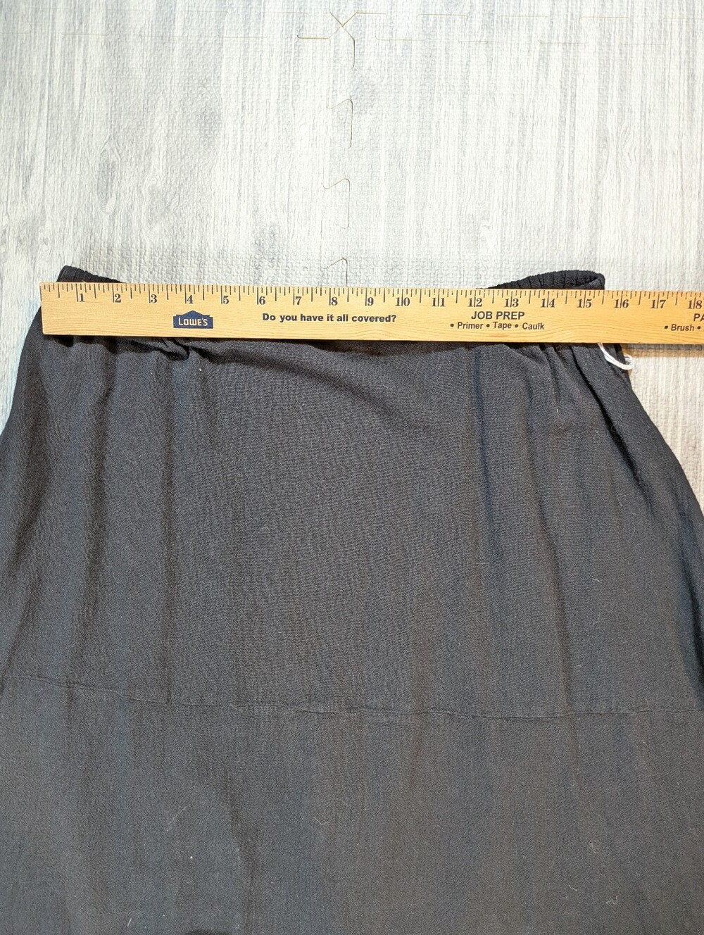 Oh My Gauze NWT Skirt Black Cotton Flowy Comfy Costal Cotton Boho Sz L (12-14) - Picture 6 of 9